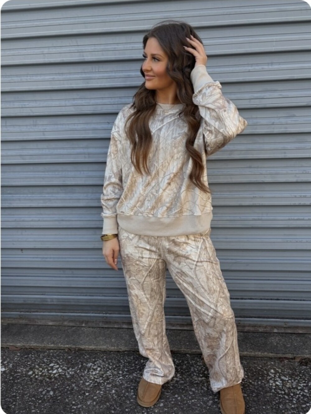 Moon Ryder Camo Lounge Set Size Large New In Package